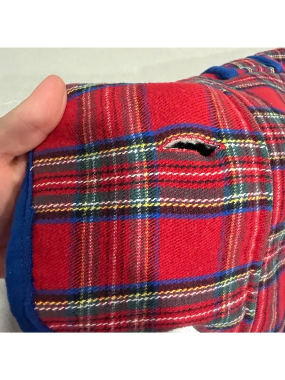 L.L. Bean dog sweater fleece jacket size M